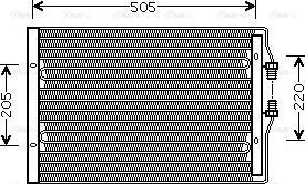 Ava Quality Cooling IV 5065 - Конденсатор кондиционера autodnr.net