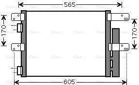 Ava Quality Cooling IV5090D - Конденсатор, кондиціонер autocars.com.ua