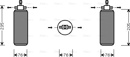 Ava Quality Cooling IV D051 - Осушитель, кондиционер avtokuzovplus.com.ua