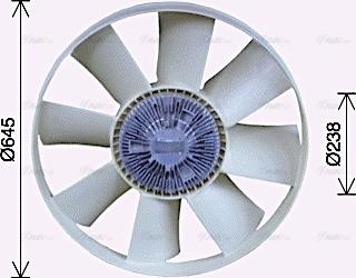 Ava Quality Cooling IVF142 - Вентилятор, охолодження двигуна autocars.com.ua