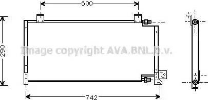 Ava Quality Cooling JE 5021 - Конденсатор, кондиціонер autocars.com.ua