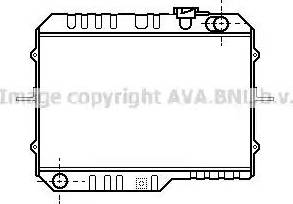 Ava Quality Cooling KA2002 - Радіатор, охолодження двигуна autocars.com.ua