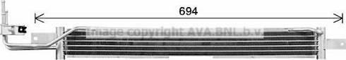 Ava Quality Cooling KA3310 - Масляний радіатор, рухове масло autocars.com.ua