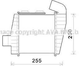 Ava Quality Cooling KA4232 - Интеркулер autocars.com.ua