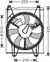 Ava Quality Cooling KA7513 - Вентилятор, охлаждение двигателя autodnr.net