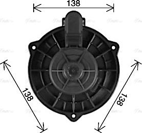 Ava Quality Cooling KA8315 - Вентилятор салону autocars.com.ua