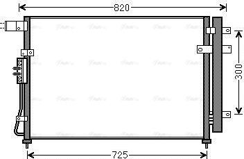Ava Quality Cooling KAA5138D - Конденсатор, кондиціонер autocars.com.ua