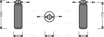 Ava Quality Cooling KAD028 - Осушувач, кондиціонер autocars.com.ua