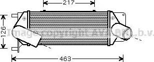 Ava Quality Cooling LC 4087 - Интеркулер autocars.com.ua
