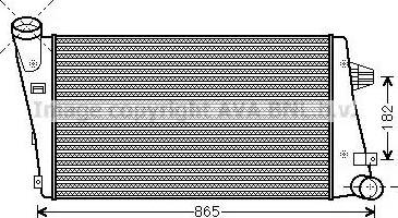 Ava Quality Cooling LV 4001 - Интеркулер autocars.com.ua