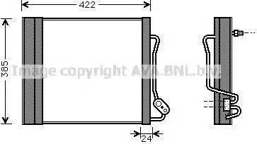 Ava Quality Cooling MC5001D - Конденсатор кондиционера avtokuzovplus.com.ua