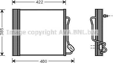 Ava Quality Cooling MC 5001 - Конденсатор кондиционера avtokuzovplus.com.ua