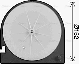 Ava Quality Cooling ME8343 - Вентилятор салону autocars.com.ua