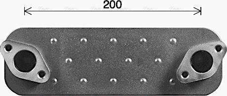 Ava Quality Cooling MN3127 - Масляний радіатор, рухове масло autocars.com.ua
