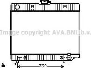 Ava Quality Cooling MS 2026 - Радіатор, охолодження двигуна autocars.com.ua