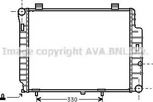 Ava Quality Cooling MS 2155 - Радиатор, охлаждение двигателя avtokuzovplus.com.ua