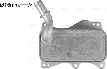 Ava Quality Cooling MS3749 - Масляний радіатор, рухове масло autocars.com.ua