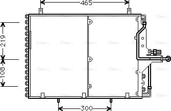 Ava Quality Cooling MS 5169 - Конденсатор, кондиціонер autocars.com.ua