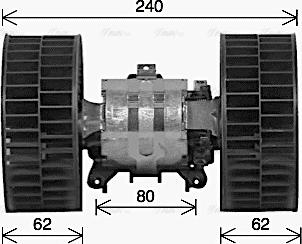 Ava Quality Cooling MS8766 - Вентилятор салону autocars.com.ua