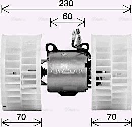 Ava Quality Cooling MS8774 - Вентилятор салону autocars.com.ua