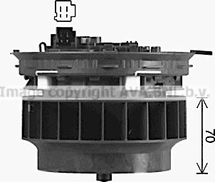 Ava Quality Cooling MS8778 - Електродвигун, вентиляція салону autocars.com.ua