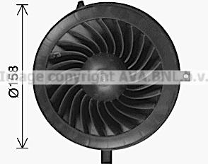 Ava Quality Cooling MS8778 - Електродвигун, вентиляція салону autocars.com.ua