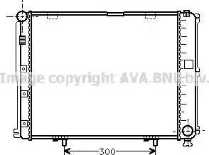 Ava Quality Cooling MSA2035 - Радіатор, охолодження двигуна autocars.com.ua