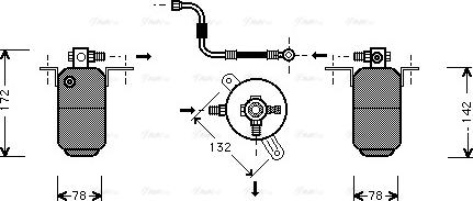 Ava Quality Cooling MS D004 - Осушитель, кондиционер avtokuzovplus.com.ua