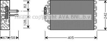 Ava Quality Cooling MS V375 - Випарник, кондиціонер autocars.com.ua