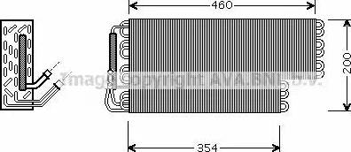 Ava Quality Cooling MS V384 - Випарник, кондиціонер autocars.com.ua