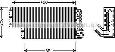 Ava Quality Cooling MSV698 - Випарник, кондиціонер autocars.com.ua