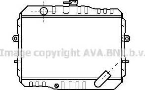 Ava Quality Cooling MT 2001 - Радиатор, охлаждение двигателя autodnr.net