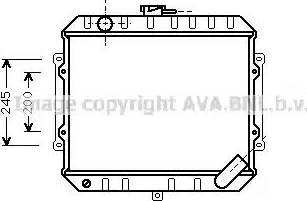 Ava Quality Cooling MT 2004 - Радіатор, охолодження двигуна autocars.com.ua