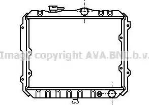 AVA MT 2007 - Радіатор, охолодження двигуна autocars.com.ua