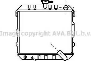 AVA MT 2009 - Радіатор, охолодження двигуна autocars.com.ua