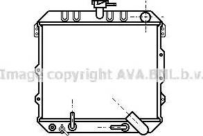 AVA MT 2010 - Радіатор, охолодження двигуна autocars.com.ua