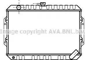 Ava Quality Cooling MT 2026 - Радіатор, охолодження двигуна autocars.com.ua