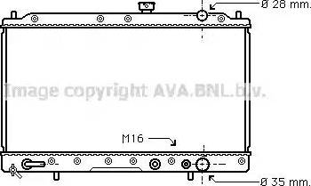 Ava Quality Cooling MT 2030 - Радіатор, охолодження двигуна autocars.com.ua