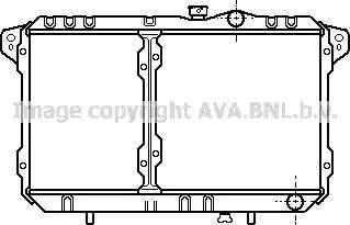 Ava Quality Cooling MT 2031 - Радіатор, охолодження двигуна autocars.com.ua