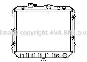 AVA MT2033 - Радіатор, охолодження двигуна autocars.com.ua