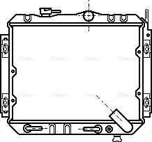 AVA MT 2041 - Радіатор, охолодження двигуна autocars.com.ua