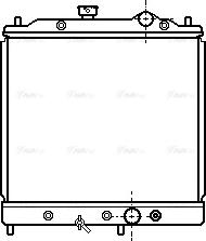 Ava Quality Cooling MT 2068 - Радіатор, охолодження двигуна autocars.com.ua