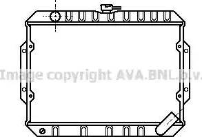 Ava Quality Cooling MT 2069 - Радіатор, охолодження двигуна autocars.com.ua