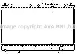 Ava Quality Cooling MT 2086 - Радиатор, охлаждение двигателя avtokuzovplus.com.ua