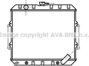 Ava Quality Cooling MT 2093 - Радіатор, охолодження двигуна autocars.com.ua