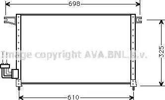 Ava Quality Cooling MT 5092 - Конденсатор, кондиціонер autocars.com.ua