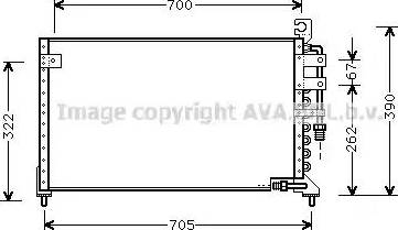 Ava Quality Cooling MT 5099 - Конденсатор, кондиціонер autocars.com.ua