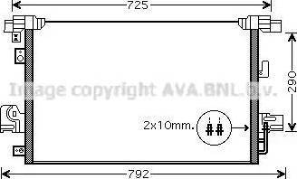 TEMPEST TP.15940029 - Конденсатор, кондиціонер autocars.com.ua