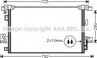 Ava Quality Cooling MT 5210 - Конденсатор кондиционера avtokuzovplus.com.ua