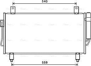 Ava Quality Cooling MT5252D - Конденсатор, кондиціонер autocars.com.ua